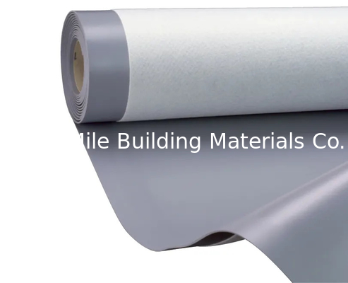 Building Waterproof Material 1.5mm Reinforced TPO Roof Waterproofing Membrane Roofing Membranes