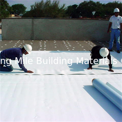 Homogeneous Fast Welding Speed Single ply TPO Waterproof Membrane for Flat Roof