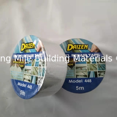 Outdoor Roof Waterproofing Single Sided Roof Flashing Adhesive Sealing Tape Aluminum Foil Butyl Flashing Tape
