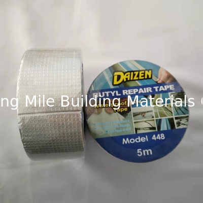 Leak Repair Butyl Rubber Waterproof Sealant Flashing Aluminum Foil Self Adhesive Tape