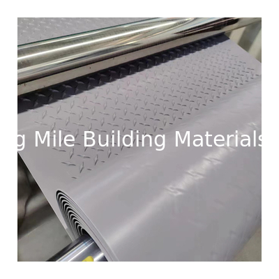 Dark Grey 4.5mm TPO Walkway Board TPO Waterproof Membrane for Workshop