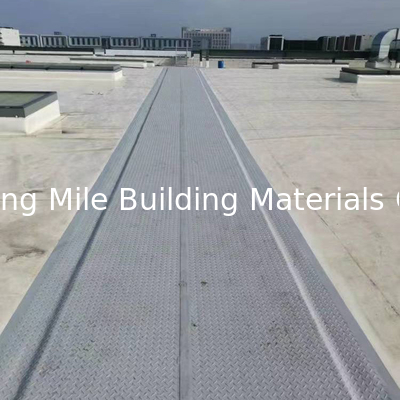 Dark Grey 4.5mm TPO Walkway Board TPO Waterproof Membrane for Workshop