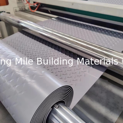 Dark Grey 4.5mm TPO Walkway Board TPO Waterproof Membrane for Workshop
