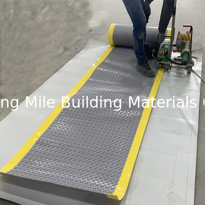 Hot Welding Anti-slip TPO Waterproofing Membrane TPO Walkwey Pads for Roofing