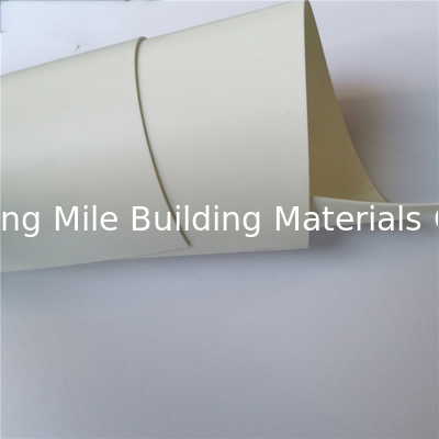 1.2mm Self-adhesive White EPDM Sheet with Butyl Glue Waterproofing Membrane for Flat Roof