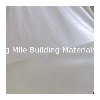 White EPDM Sheet Self-adhesive EPDM Waterproofing Membrane with Butyl Rubber