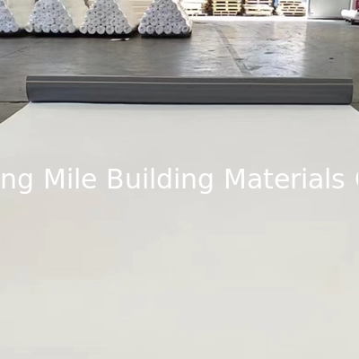High Polymer Building Waterproof Materials 1.5mm thickness TPO Weldable Membrane with high UV-Resistance Reinforced