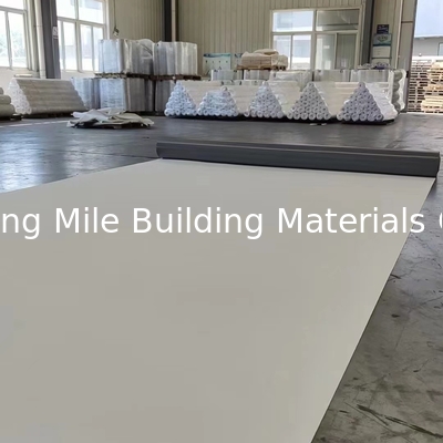 Building Waterproof Materials popular 1.5mm thickness TPO Weldable Membrane with high UV-Resistance Reinforced