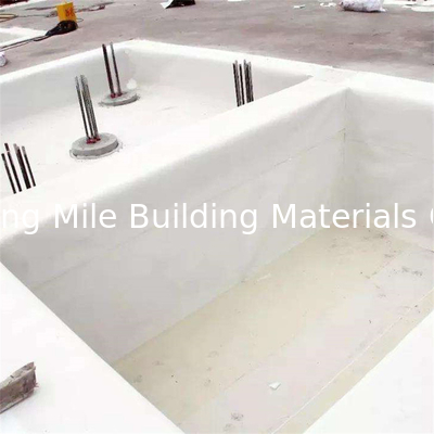 Non-asphalt High Polymer Self-adhesive HDPE Waterproofing Membrane Pre-applied