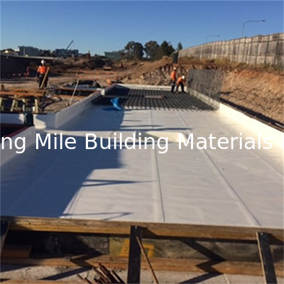 HDPE sheet waterproofing rolling membrane Self Adhesive Pre Applied Waterproof HDPE Membrane