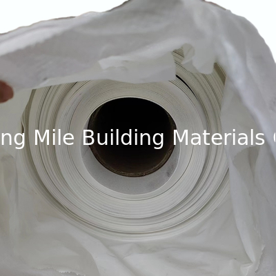 White EPDM Rubber Roofing Waterproof Membrane For Construction Film 1.2mm 1.5mm PVC TPO Geomembrane Reinforced Membranes Sheet