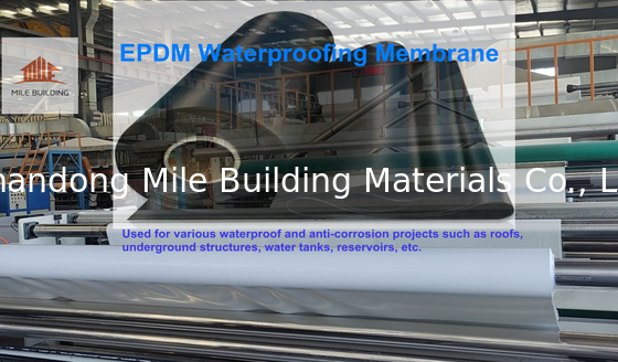 HDPE Geomembrane EPDM Pond Liner Smooth Surface Geomembrane