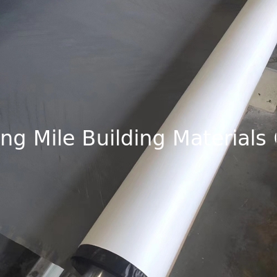 3-8m Wide Processing Weld Epdm Rubber Self-adhesive Waterproof Membrane Rolls