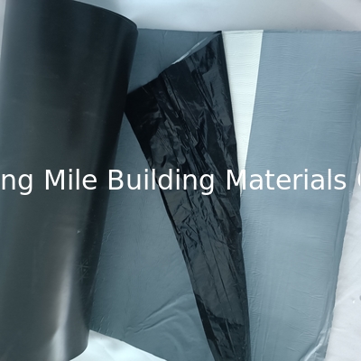 3-8m Wide Processing Weld Epdm Rubber Self-adhesive Waterproof Membrane Rolls