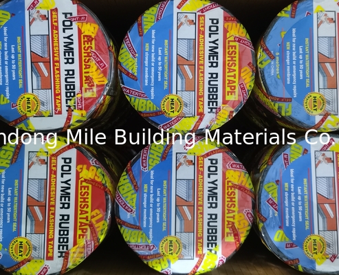 Self-adhesive High stickness Polymer Rubber Tape Waterproof Membrane For Roof Sealing and Waterproofing
