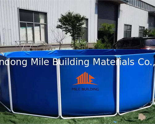 Customized Size Rectangular Metal Frame Above Ground Family Outdoor Backyard Swimming Pool