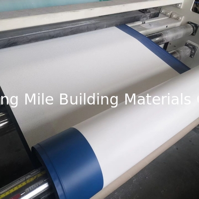 HDPE sheet waterproofing rolling membrane Self Adhesive Pre Applied Waterproof HDPE Membrane