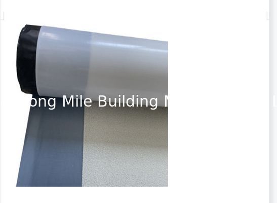 Building waterproof materials Pre-applied HDPE self adhesive underground roofing high polymer waterproofing  membrane