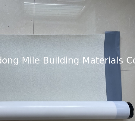 Building waterproof materials Pre-applied HDPE self adhesive underground roofing high polymer waterproofing  membrane