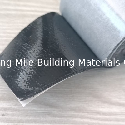 0.5mm-0.7mm Thickness Butyl Tape with PE NET Double Coated Self-adhesive Tape for Sealing Window Glass