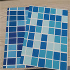 PVC material waterproofing membrane  1.0-3.0m width ,PVC, blue color swimming pool iner