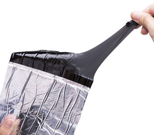 High stickness Black Aluminum foil Self-adhesive Rubber Bitumen flashing tape/flash band, Competitive price