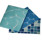 Uv Resistant Blue mosaic PVC Swimming Pool Liner for above ground pools