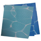 Polyester reinforced blue pvc liner for swimming pool anti-uv