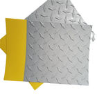 Non-woven fabric backing with fiberglass reinforced sky blue TPO waterproofing membra