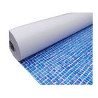 Polyvinyl chloride uv resistant blue mosaic reinforced with fabric pvc swimming pool liner