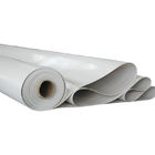 Reinforced with fabric white construction roof anti-uv waterproof sheet