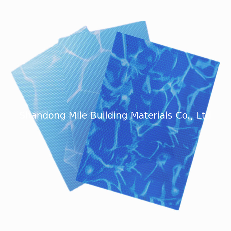 PVC material wateroofing liner,ASTM, ISO, CE,SGS, different colors and patterns, SPA, Villa pool
