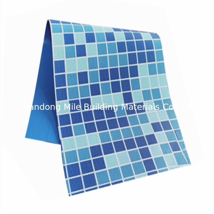 Cost-effective overlap ground non-slip swimming pool liner ,PVC swimming pool liner