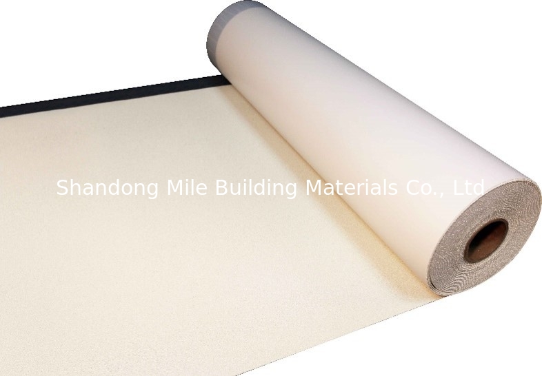 High polymer HDPE membrane self adhesive with fully bond to concrete
