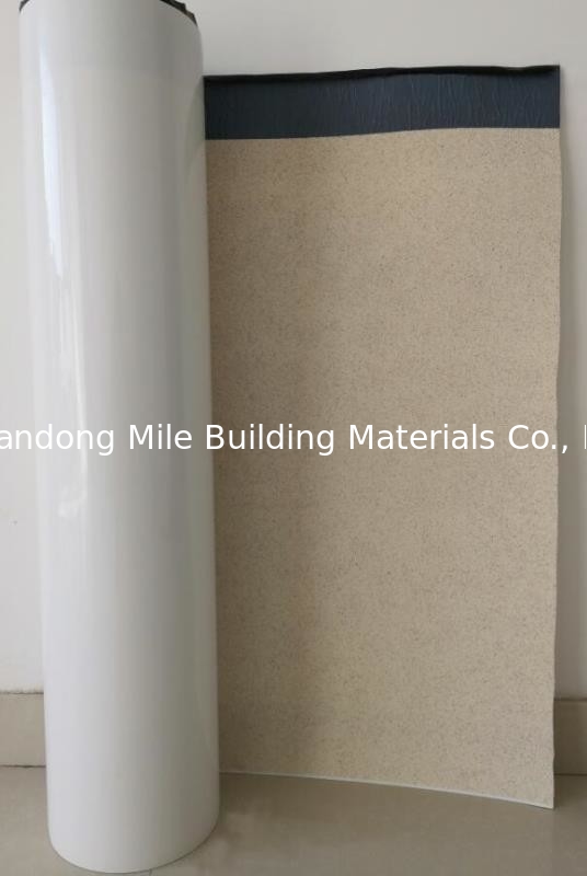 China waterproof HDPE mermbrane，HDPE  Pre-applied membrane，HDPE Pre-applied membrane with sand