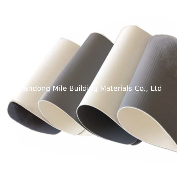 PVC roofing membrane, ISO,CE,BBA, heating weldable PVC high performance polymer membrane