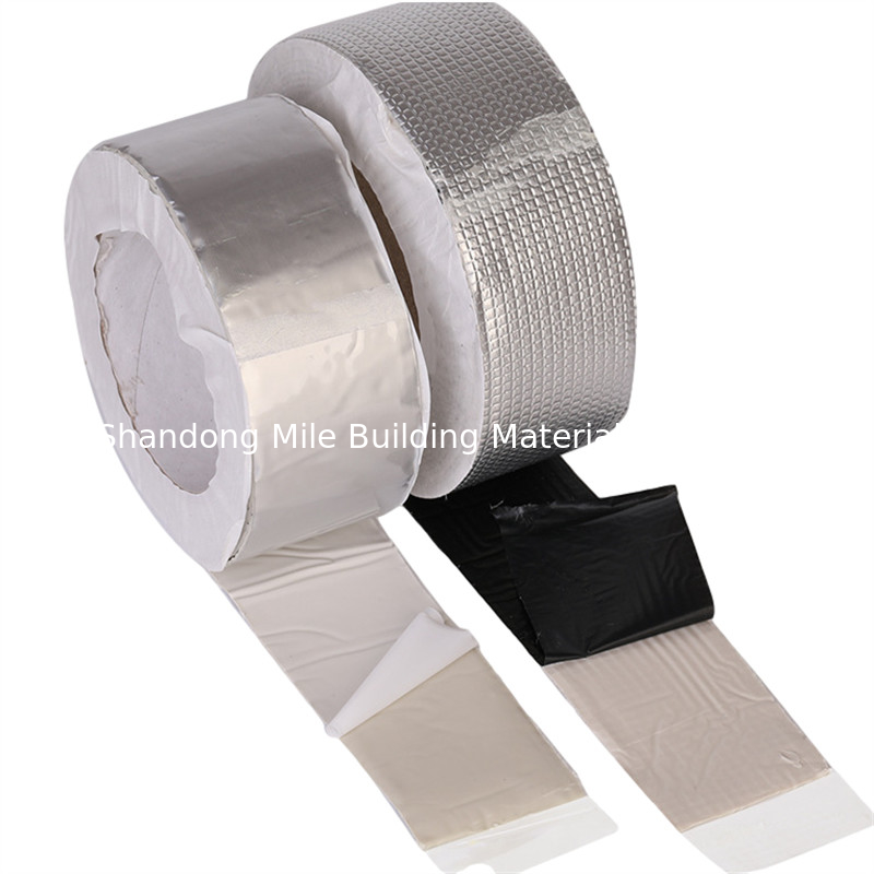 Aluminum Foil Butyl Powerful butyl window tape Top Self Adhesive Aluminum Foil Butyl Rubber Tape