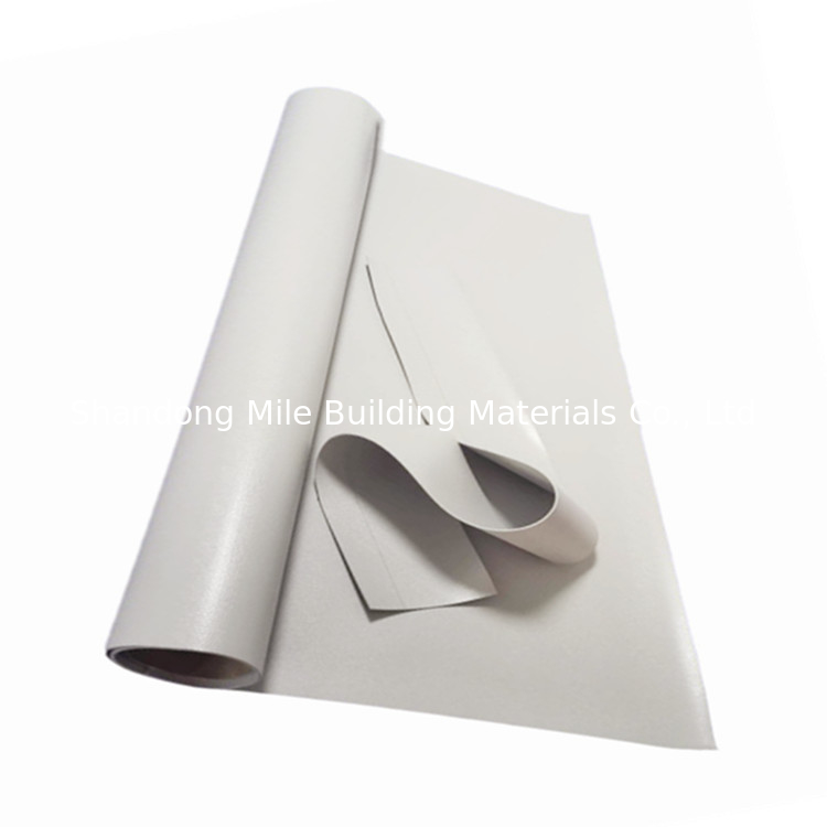 Anti- UV civil building roof flexible waterproof film, PVC waterproofing  membrane