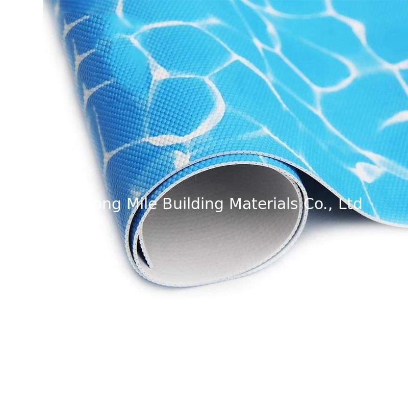 Different pattern PVC swimming pool liner, Polyvinyl chloride liner,  Against UV-rays, PVC waterproof membrane
