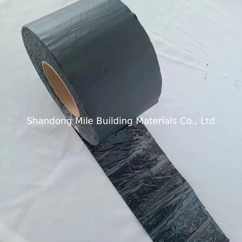 Grey Aluminum Foil Self Adhesive Bitumen / Flashing Tape,  Bitumen waterproof flashing band, SGS/CE Certification