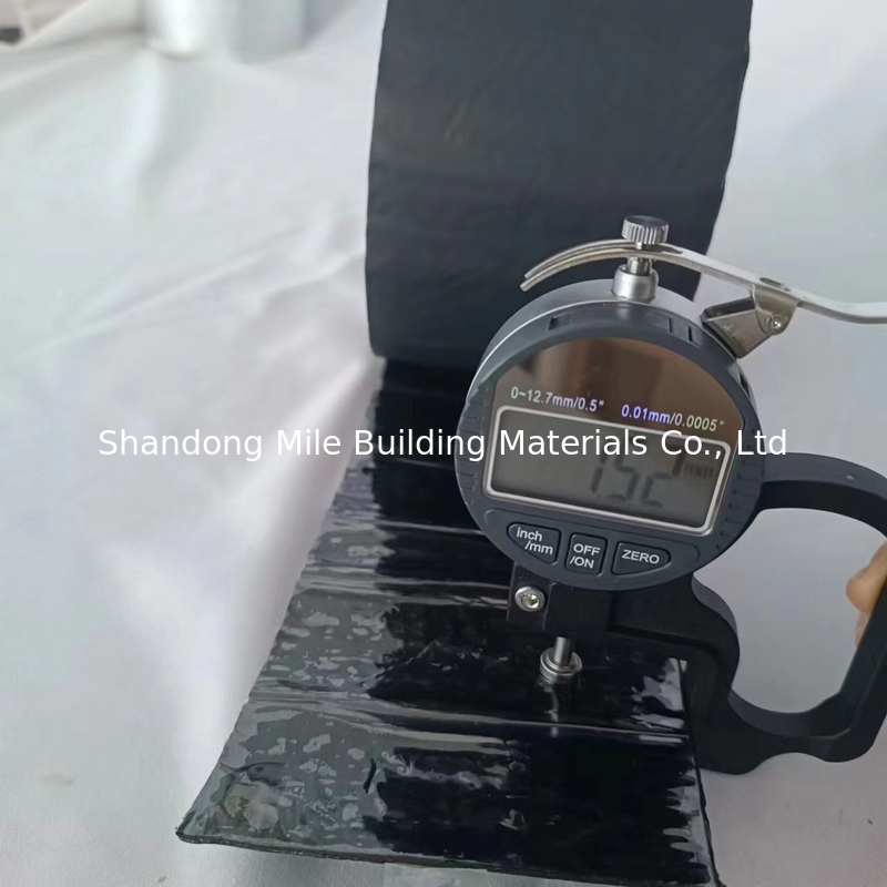 Grey Aluminum Foil Bitumen sealing tape Flashing Tape self adhesive bitumen waterproof tape / hatch cover tape