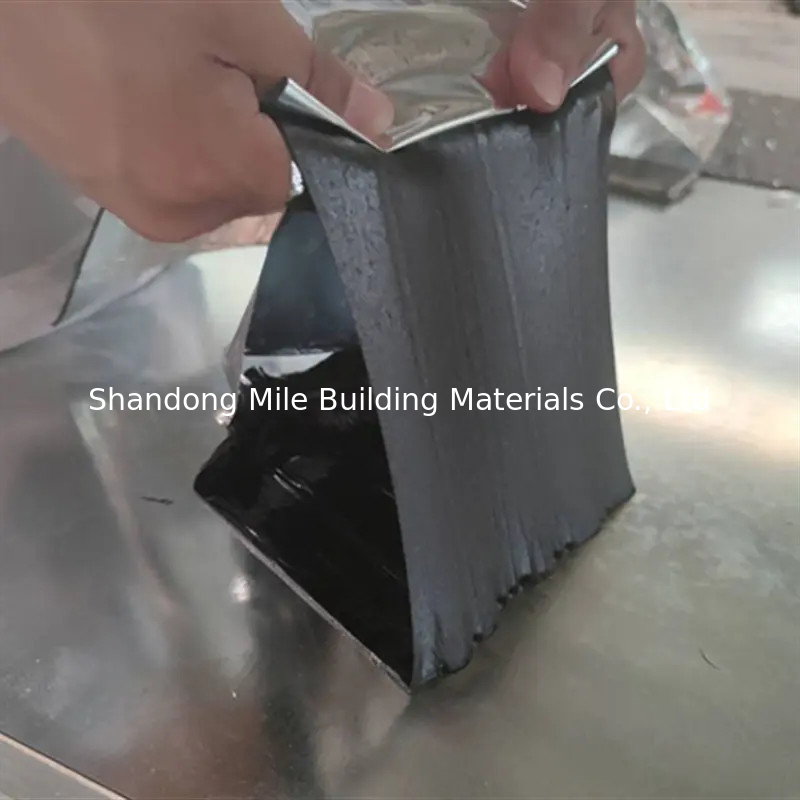 Environmental friendly leakage butyl rubber waterproofing sealing tape with aluminium foil