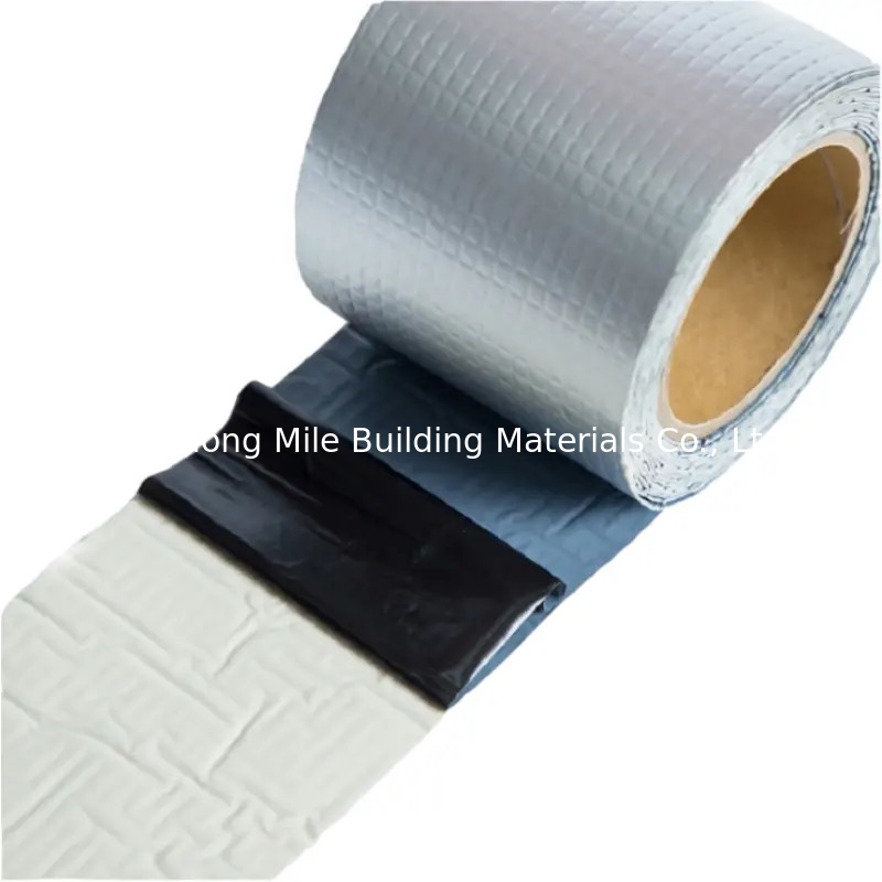 Factory supplier flashing tape aluminum foil Butyl rubber waterproof adhesive tape for Roof Window Repair outdoor