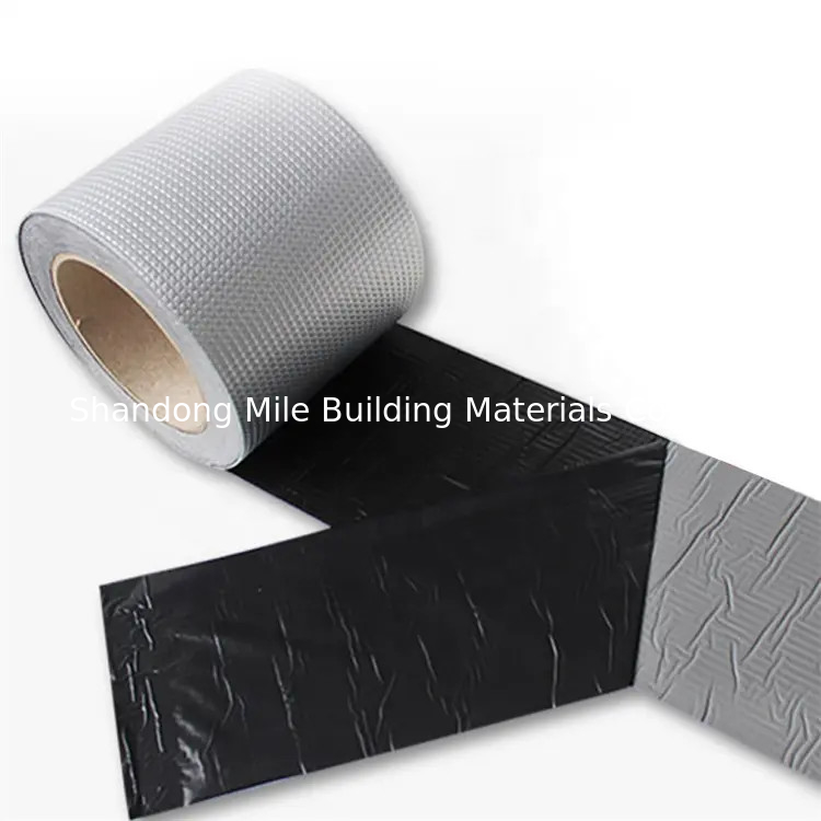 butyl flashing tape aluminum foil Butyl rubber waterproof tape self-adhesive butyl window tape factory supplier