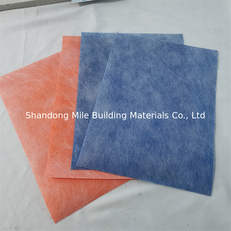 fleece material tile floor adhesive foil 0.5mm 0.6mm PP membrane waterproofing fabric with high tensile strength