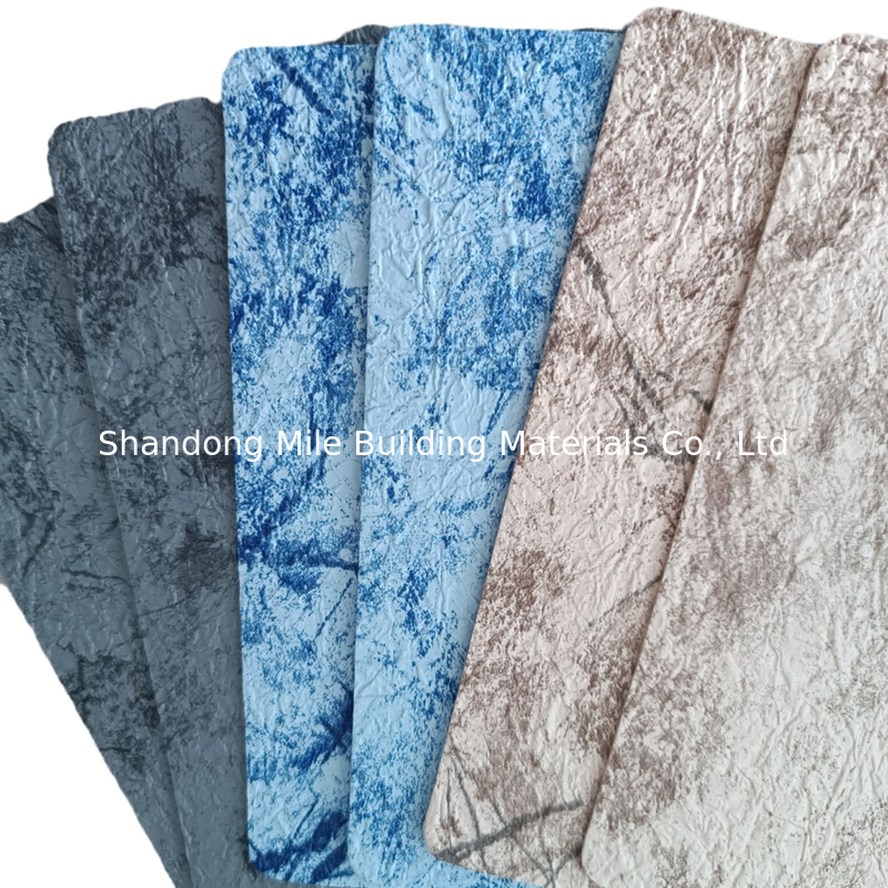 Waterproof Membrane Pool Liner High Polymer 1.65mm 3D design Colorful Reinforced  PVC Liner