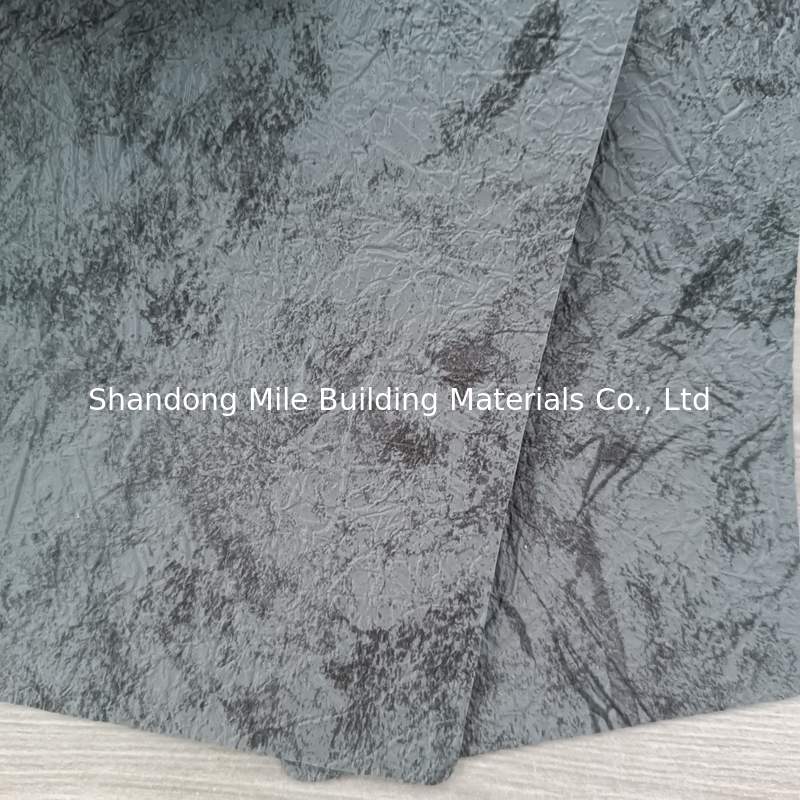 Anti-UV Reinforced  Dark color 1.65mm Thickness 3D design PVC Customized Swimming Pool Liner