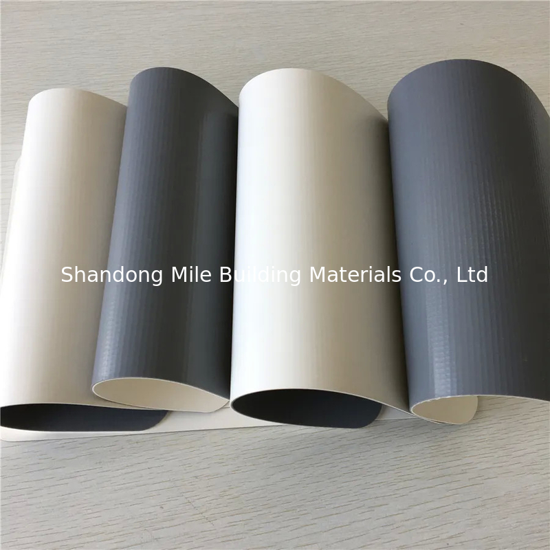 Top Waterproof 45mil 60mil PVC Roll 1.5mm Thickness Waterproof Membrane for Roofs with Accessories