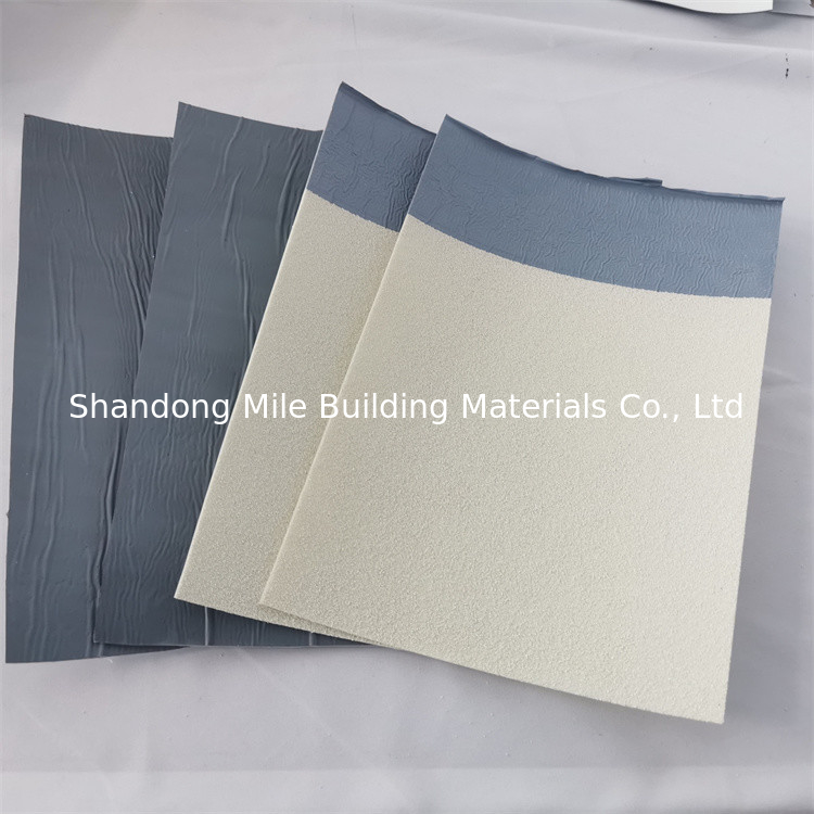 CE Certificate 1.2m width Pre applied HDPE Waterproof Membrane with granular below grade waterproofing