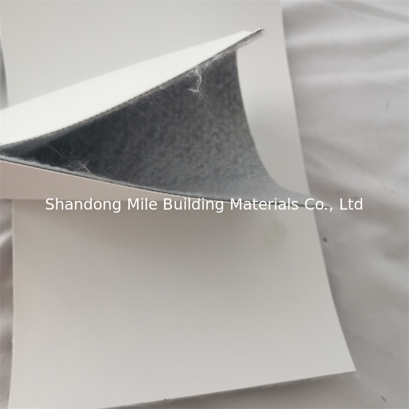 1.5mm Polymeric Reinforced TPO Membrane With Fleece For Adhered Roof Waterproofing